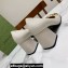 Gucci Heel 2.5cm/5.5cm/7.5cm pumps with Horsebit in leather White