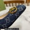 Gucci Heel 2.5cm/5.5cm/7.5cm pumps with Horsebit in Denim Blue