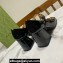 Gucci Heel 7.5cm Mary Jane Pumps with Horsebit and Strap in Patent leather Black