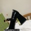 Gucci Heel 7.5cm Mary Jane Pumps with Horsebit and Strap in Patent leather Black