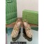 Gucci Heel 8.5cm Platform 2.5cm Horsebit mules 776916 GG canvas Beige 2024