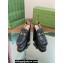 Gucci Heel 8.5cm Platform 2.5cm Horsebit mules 771566 leather Black 2024