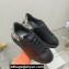 Jimmy Choo Diamond Maxi/F Leather Trainers Sneakers Black with Crystals and Platform Sole 2024