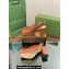 Gucci Heel 8.5cm Platform 2.5cm Horsebit mules 771566 leather Brown 2024