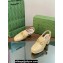 Gucci Heel 8.5cm Platform 2.5cm Horsebit mules 771566 leather Beige 2024