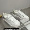 Jimmy Choo Diamond Maxi/F Leather Trainers Sneakers White with Crystals and Platform Sole 2024