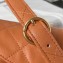 Chanel Shiny Calfskin & Gold-Tone Metal Large Hobo Bag AS4668 Brown 2024