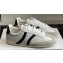Celine Jogger Low Lace-Up Sneakers In Calfskin & Suede Calfskin White/Black 2024