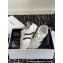Celine Jogger Low Lace-Up Sneakers In Calfskin & Suede Calfskin White/Black 2024