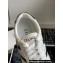 Celine Jogger Low Lace-Up Sneakers In Calfskin & Suede Calfskin White/Black 2024