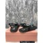 Miu Miu Riviere cord and leather sandals 5Y184E Crystals Black/Blue 2024
