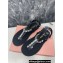 Miu Miu Riviere cord and leather sandals 5Y184E Crystals Black 2024