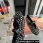 Miu Miu Satin ballerinas with buckle and bow Black/Crystal 2024