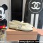 Miu Miu Leather ballerinas with buckle and bow 5F210E White 2024
