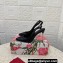 Dolce & Gabbana Heel 10.5cm Satin slingbacks Black 2024
