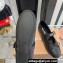 Miu Miu Leather ballerinas with buckle and bow 5F210E Black 2024