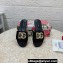 Dolce & Gabbana Raffia sliders Black 2024