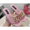 Dolce & Gabbana Raffia sliders Light Pink 2024