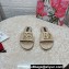 Dolce & Gabbana Raffia sliders Beige 2024