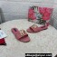 Dolce & Gabbana Raffia sliders Pink 2024