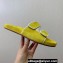 Loro Piana Waikiki Suede Double-Grip Men's Slide Sandals Yellow 2024