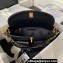 Chanel Shiny Calfskin & Gold-Tone Metal Hobo Handbag AS4743 Black 2024