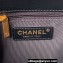Chanel Shiny Calfskin & Gold-Tone Metal Hobo Handbag AS4743 Black 2024