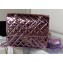 Chanel Mirror Calfskin, Calfskin & Gold-Tone Metal Backpack Bag & Star Coin Purse AS4649 Metallic Light Purple 2024