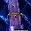 Chanel Mirror Calfskin, Calfskin & Gold-Tone Metal Backpack Bag & Star Coin Purse AS4649 Metallic Blue 2024