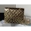 Chanel Mirror Calfskin, Calfskin & Gold-Tone Metal Backpack Bag & Star Coin Purse AS4649 Metallic Gold 2024