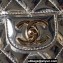 Chanel Mirror Calfskin, Calfskin & Gold-Tone Metal Backpack Bag & Star Coin Purse AS4649 Metallic Silver 2024