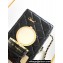 Chanel Lambskin & Gold-Tone Metal Camera Bag AS4817 Black 2024