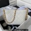 Chanel Gold-Tone Metal Large Hobo Bag AS4450 White 2024