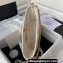 Chanel Gold-Tone Metal Large Hobo Bag AS4450 White 2024