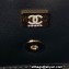Chanel Calfskin & Gold-Tone Metal Flap Bag With Top Handle AS4544 Black 2024