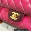 Chanel Gradient Lambskin & Gold-Tone Metal Small Classic Flap Handbag Fuchsia/Purple 2024