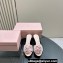 Miu Miu Heel 6.5cm Satin slides with Rose 5XX627 Pink 2024