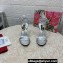 Dolce & Gabbana Heel 10.5cm Karung sandals Silver with chain and charm 2024