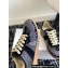 Maison Margiela Replica Women/Men sneakers in nappa leather and suede Black/Gray 2024