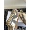 Maison Margiela Replica Women/Men sneakers in nappa leather and suede Gray/Gold 2024