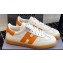 Hogan Cool Women/Men Sneakers in Suede White/Orange 2024