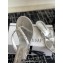 Cotemp Valeria Nubo Calfskin Leather Thong Sandals Silver 2024