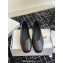 The Row Eva Slipper in Leather Black 2024