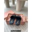 Miu Miu Leather slides 5XX644 Black 2024