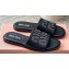 Miu Miu Leather slides 5XX644 Black 2024