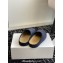 The Row Hugo Slides in Suede Blue 2024