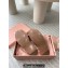 Miu Miu Leather slides 5XX644 Brown 2024