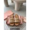 Miu Miu Raffia-effect woven fabric slides 5XX644 Beige 2024