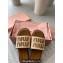 Miu Miu Raffia-effect woven fabric slides 5XX644 Beige 2024