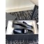 Chanel Shiny Calfskin Moccasins G45504 Black 2024